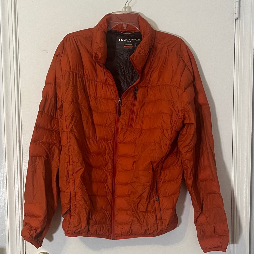 Hawke & Co Men's Rust Puffer Jacket